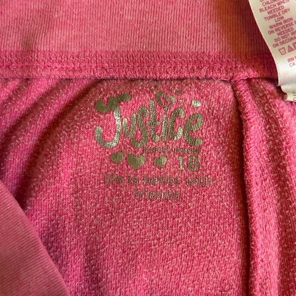 Justice Pink Sequined Comfy Pants - Picture 10 of 12